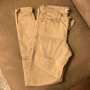 Old Navy Khaki skinny pants